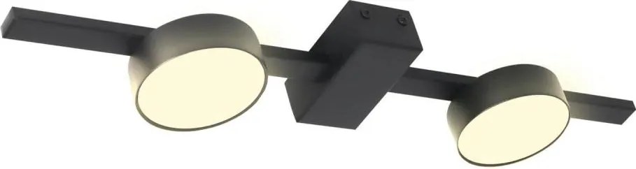 LED Stropné svietidlo JOY 2xGX53/6W/230V čierna