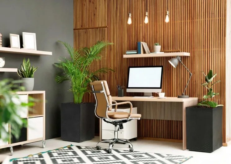 Kvetináč Betonic 60x40 cm čierny betón