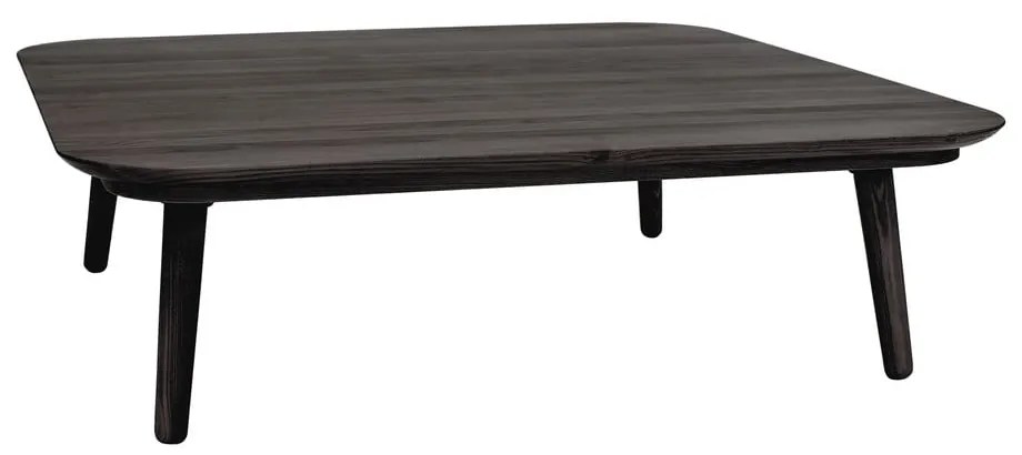 Sivý konferenčný stolík z jaseňového dreva Ragaba Contrast Tetra, 110 x 110cm