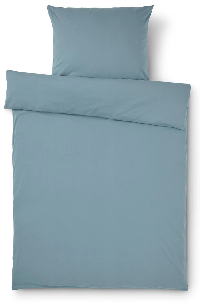 Džersejová posteľná bielizeň, modrá, štandardná veľkosť