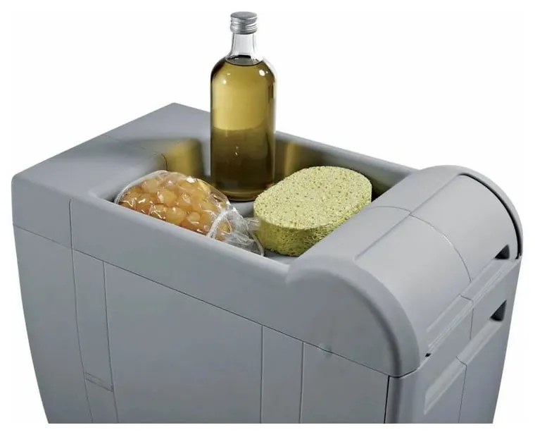 Plastový odpadkový kôš na triedený odpad/vstavaný 18 + 8 + 8 l City - Elletipi