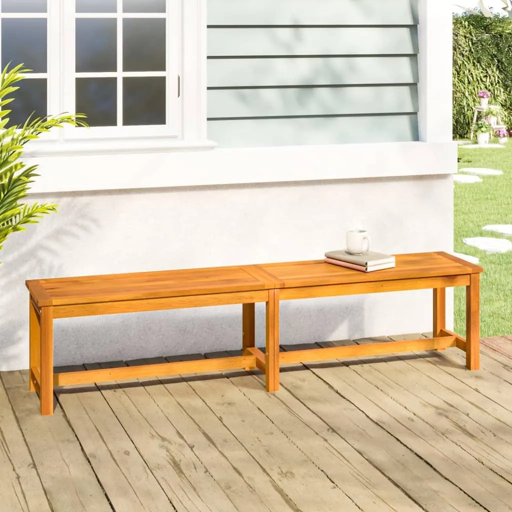 vidaXL Záhradná lavička 180x35x45 cm masívna akácia