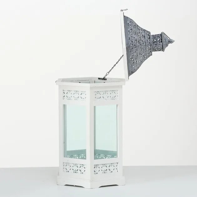 Boltze Drevený lampáš Janine 63 cm - menší
