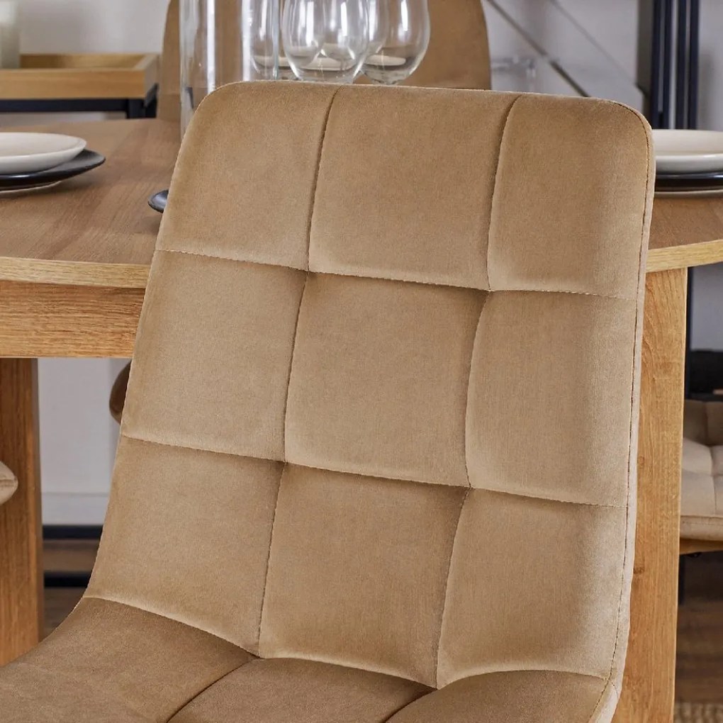 PROXIMA.store - Čalúnená jedálenská stolička FREDY FARBA: sivá, FARBA NÔH: buk