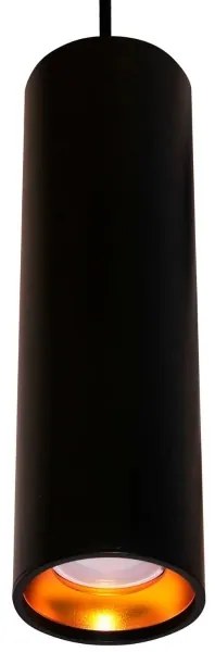 Luster LATI 1xGU10/8W/230V čierna