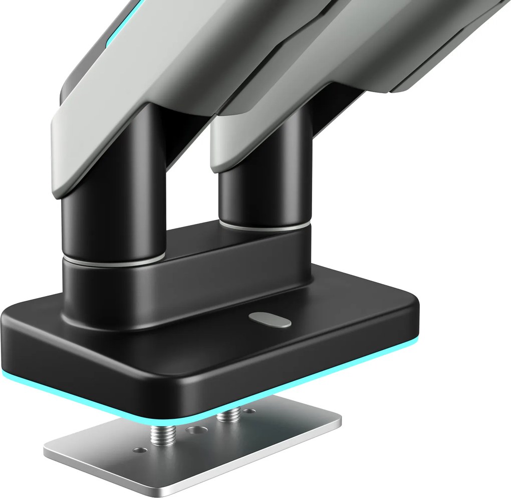 Držiak na dva monitory 35" RGB, sivo-čierny: Diablo X-Arm Dual