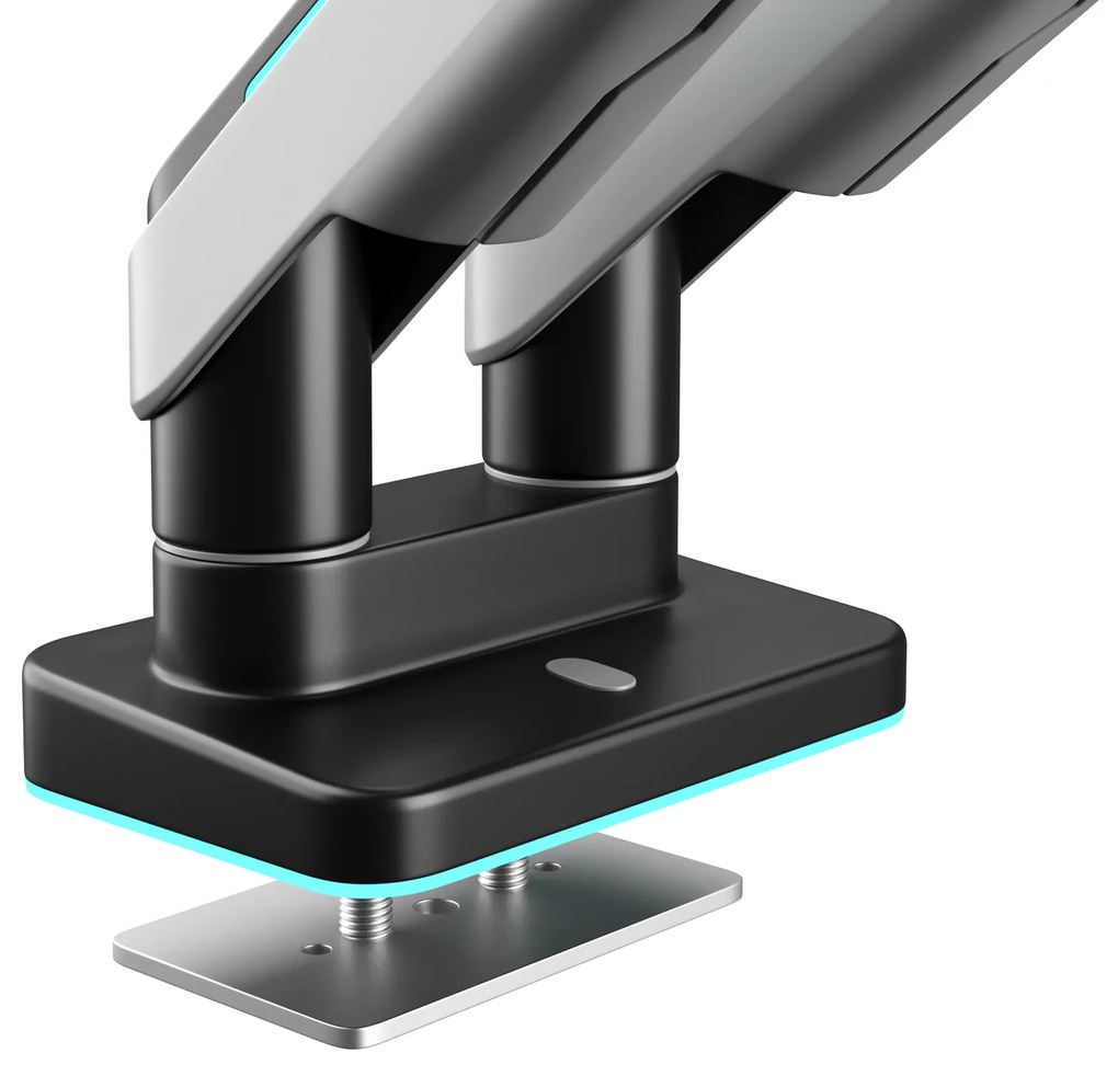 Dvojitý držiak na monitory 49 palcov, sivá-čierna RGB X-Arm Dual