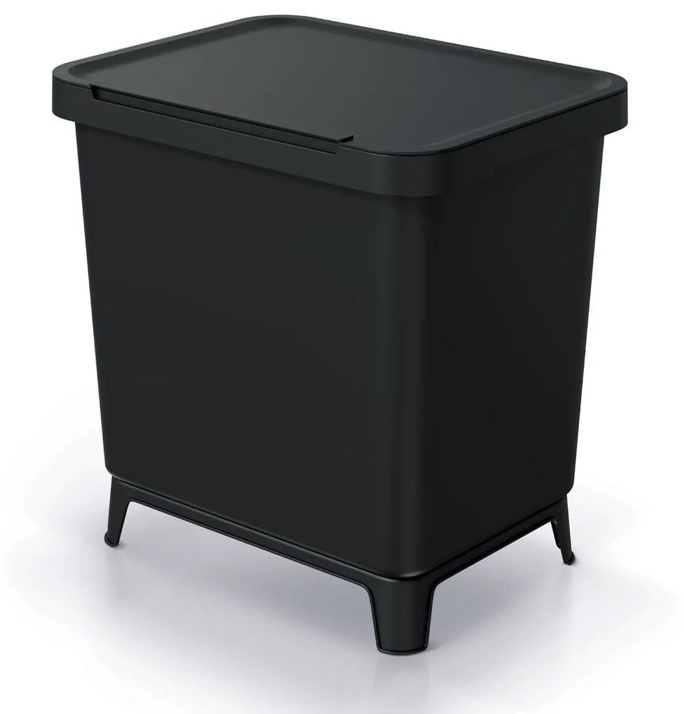 Odpadkový kôš na triedený odpad NKS30W2 20 l - čierna