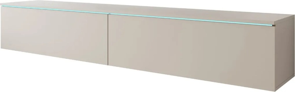TV skrinka kašmírová LED Lowboard 180