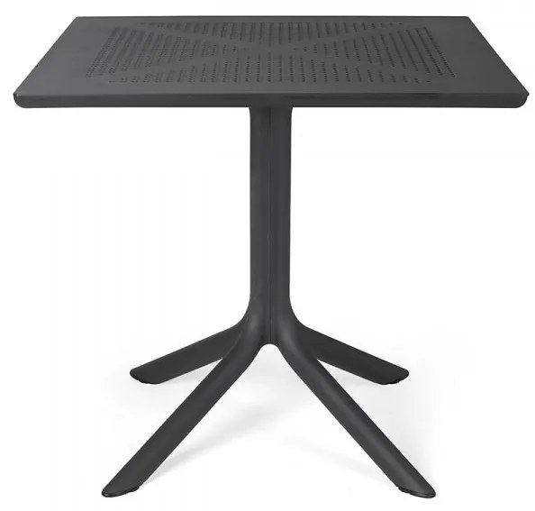 STIMA Plastový stôl CLIP Vyberte odtieň ->: Antracite - Čierná