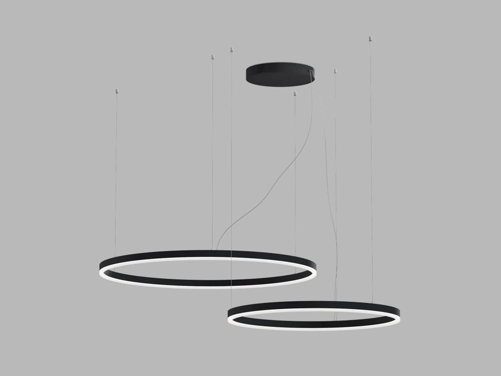LED2 3274653D Závesné svietidlo Circle Set 2 Pz, B Dali/push DIM 104W 3000K