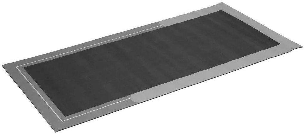 Aqualine Aqualine, Kúpeľňová predložka 60x120cm, absorpčná, šedá, PCD014V