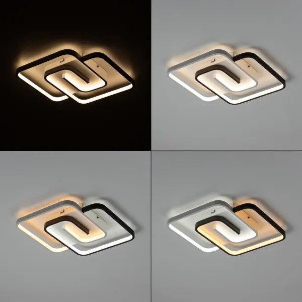 Brilagi - LED Stmievateľné stropné svietidlo VELO LED/64W/230V 3000-6500K + diaľkové ovládanie