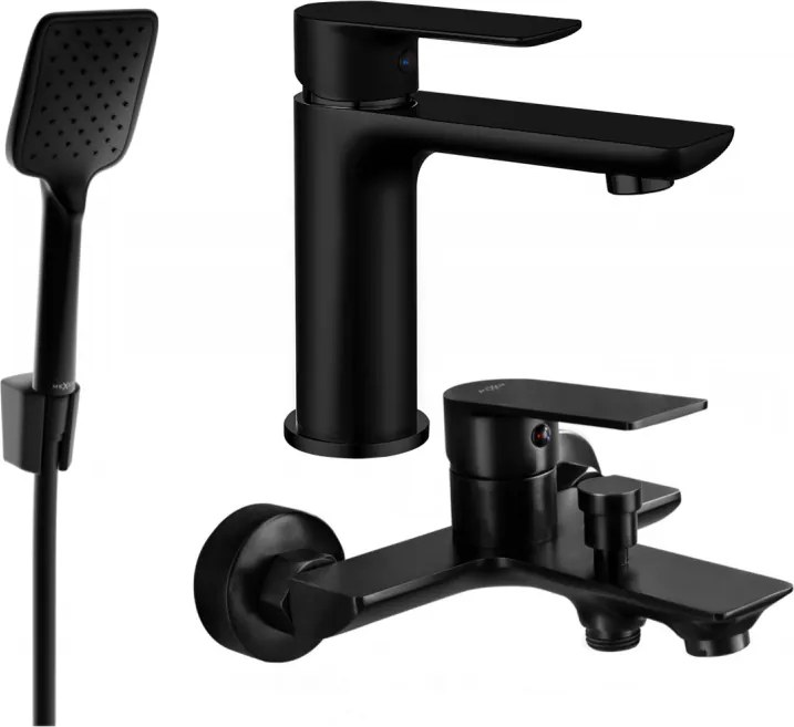 Mexen Alfa R62 vaňová súprava, čierna - 745703R62-70