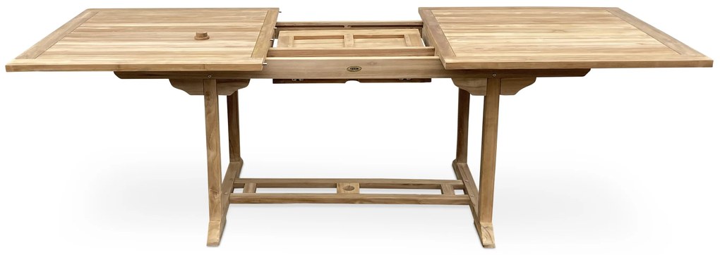 Noela Záhradný rozkladací stôl hranatý Faisal