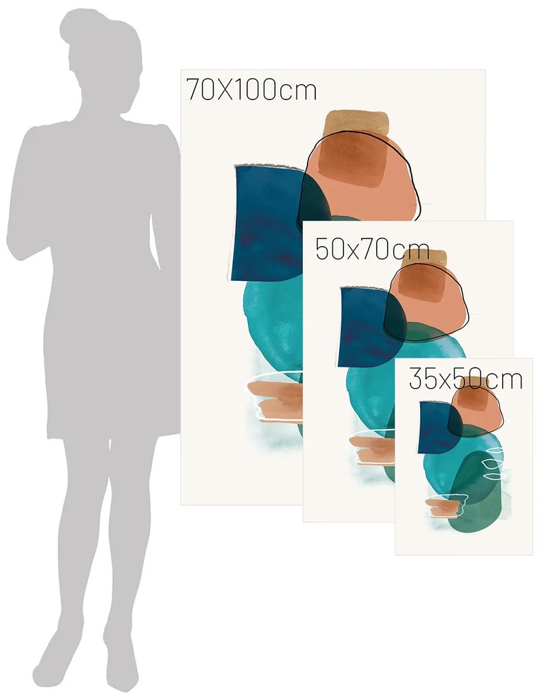 Plátno maľba Abstract Art II