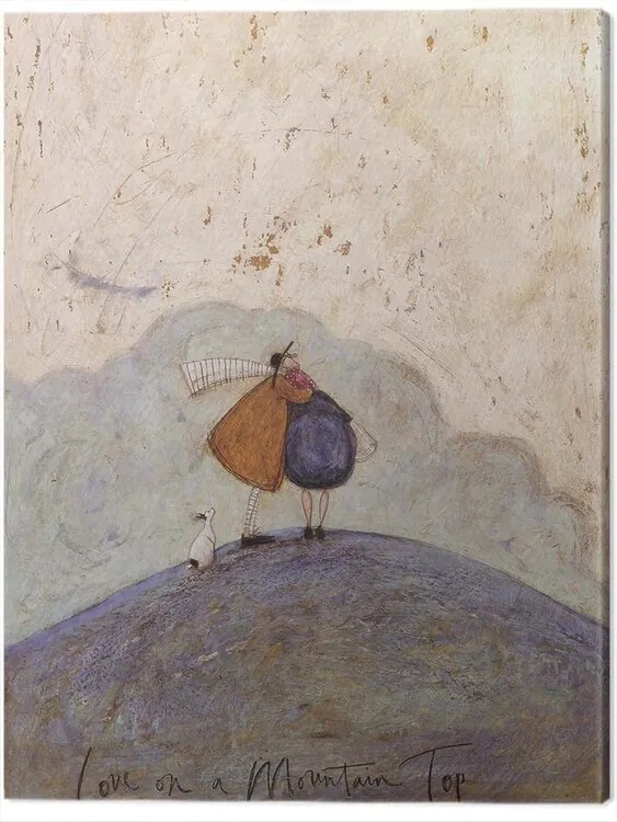 Obraz na plátne Sam Toft - Love on a Mountain Top