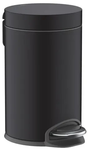 Hansgrohe AddStoris odpadkový kôš voľne stojací 3 l vo farbe matná čierna mat 41 775 670