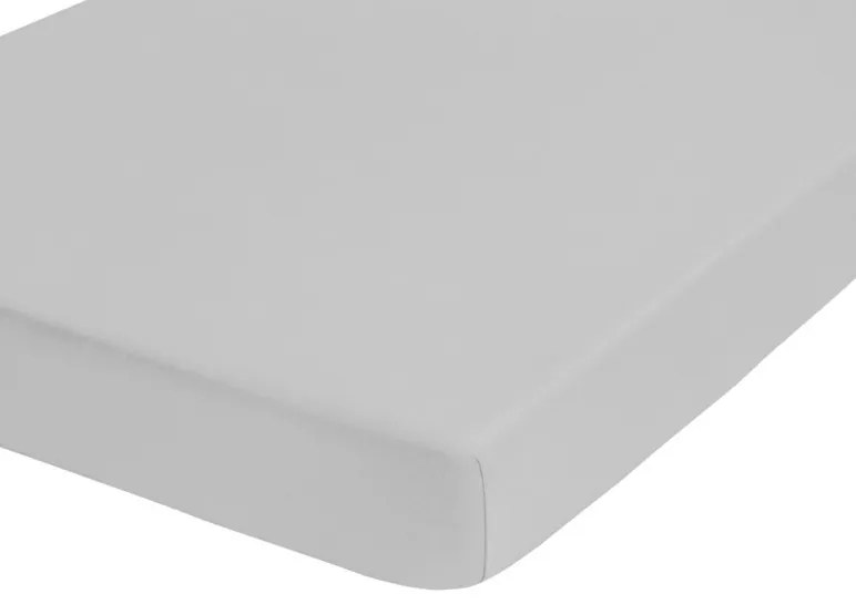 Biberna Napínacia plachta (sivá, 140 – 160 x 200 cm)  (100226989)