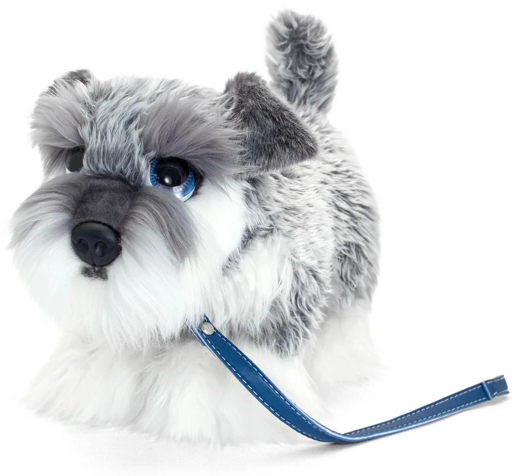 Keel Toys Plyšový psík s vodítkom Druh plyšáka: Krémový hnedý