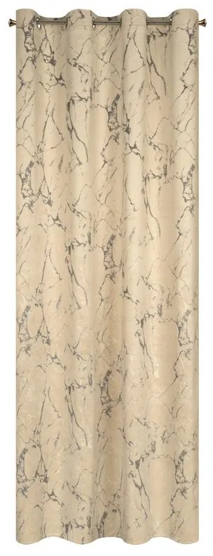 Dekorstudio Zamatový záves WERA v cappuccino farbe 140x250cm