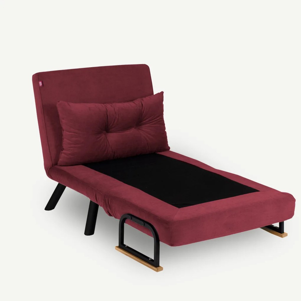 Kreslo Sando Single Maroon