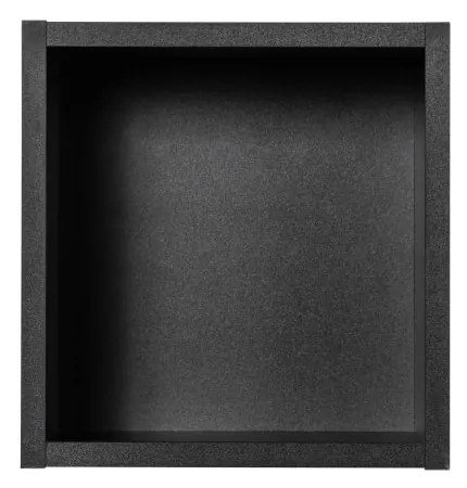 Kúpeľňový regál Nova Black D 83-27-Q čierny