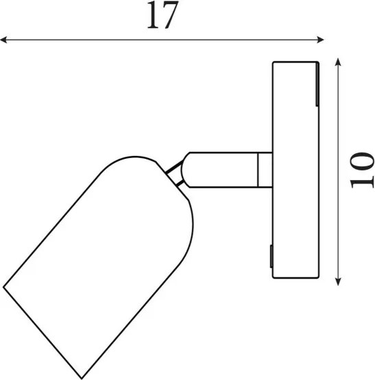 Searchlight 23350GR - LED stmievateľné nabíjateľné nástenné svietidlo CONE LED/1,5W/5V zelené