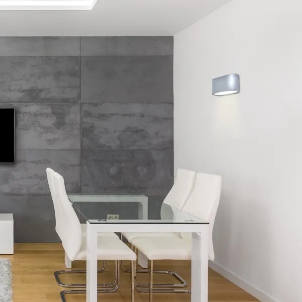 Rabalux 7025 - Nástenné svietidlo KAUNAS 1xG9/10W/230V šedá