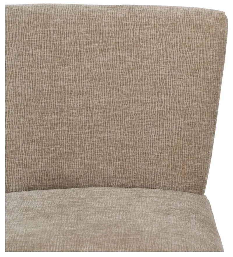 Béžové ženilkové kreslo – Ixia