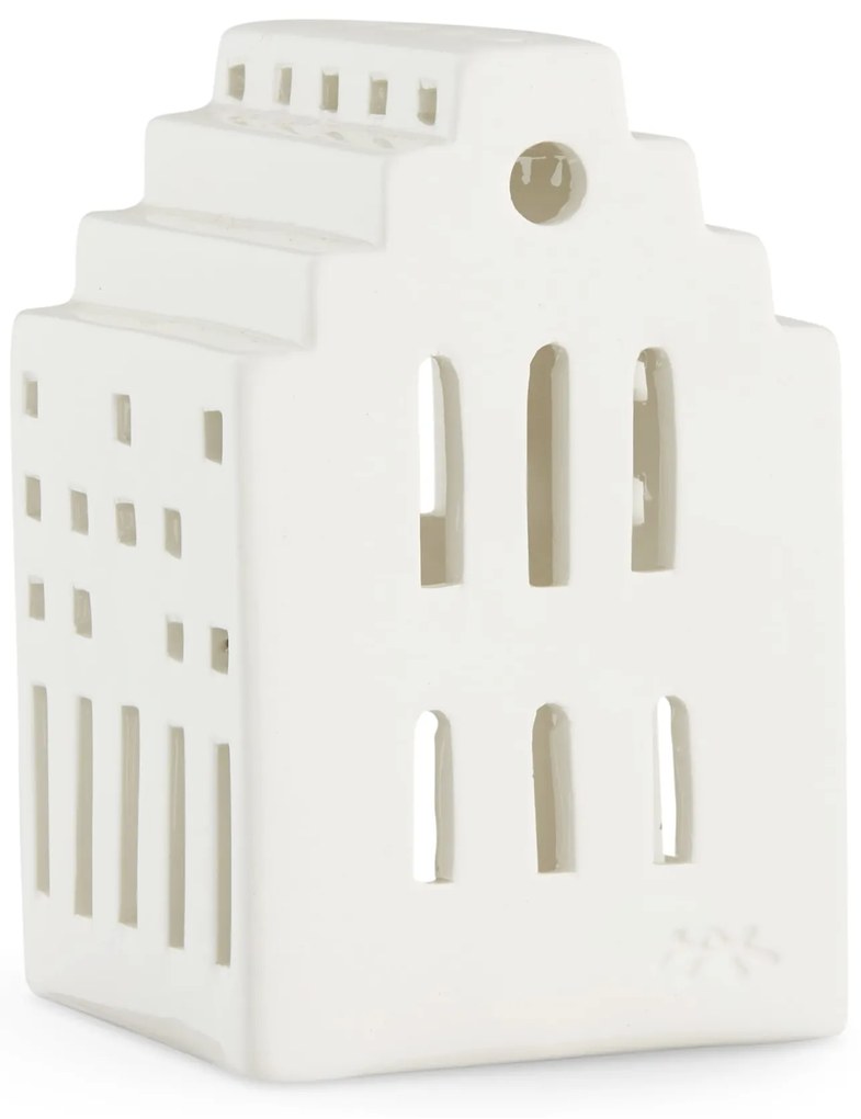 Stojan na čajovú sviečku URBANIA LONG CHURCH biela, Kähler