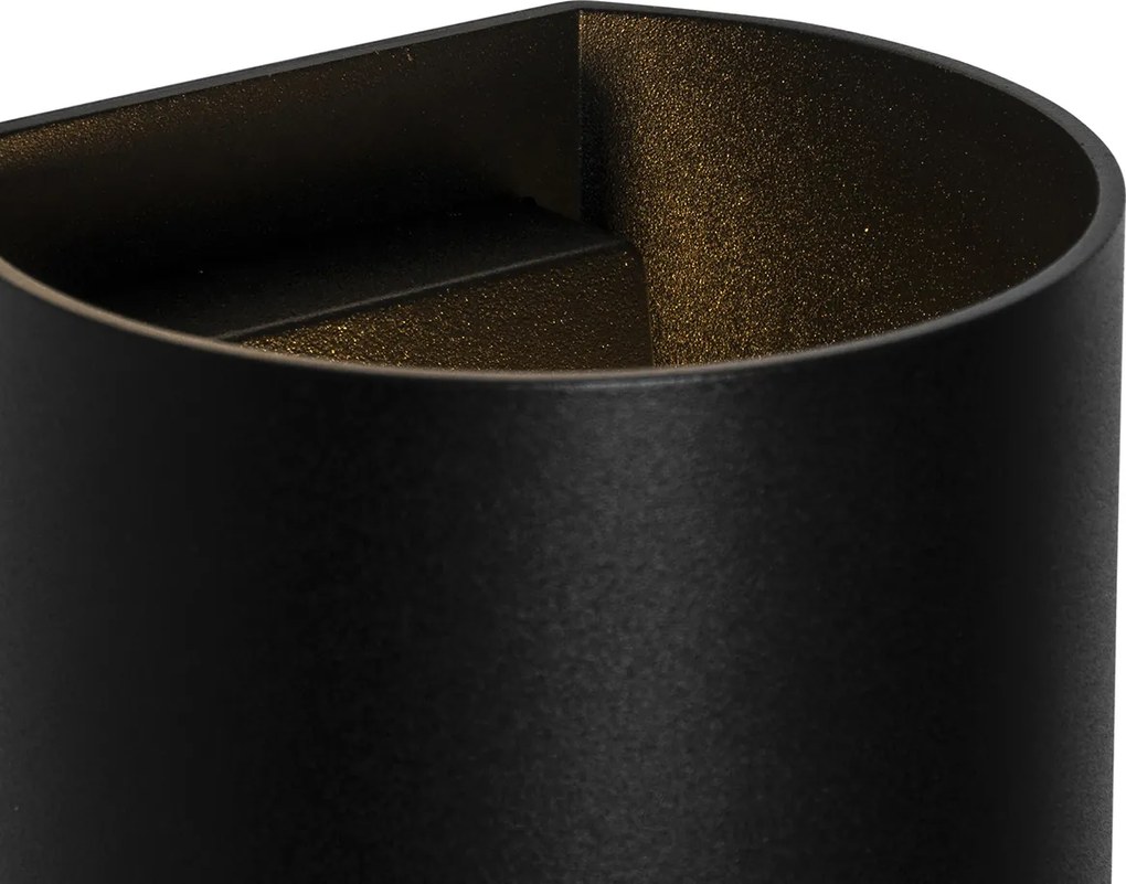 Inteligentné nástenné svietidlo čierne vrátane Wifi G9 - Sabbio