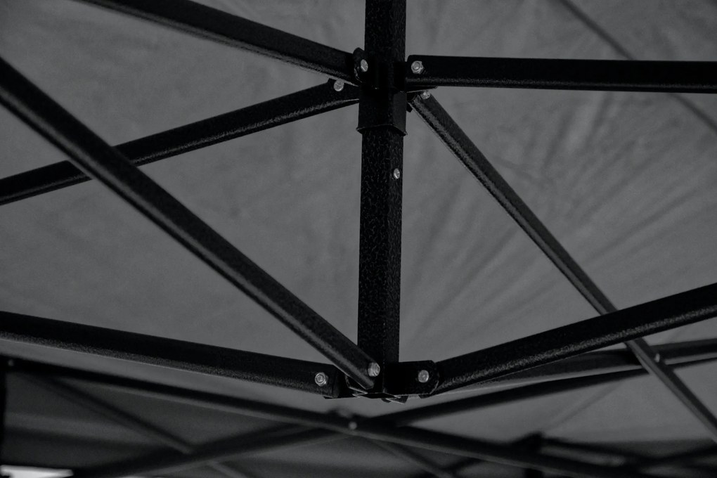 CATTARA Párty stan s nožnicovým konštrukciou 3x6 m, sivý, WATERPROOF