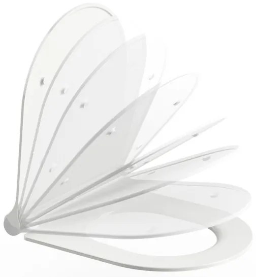 Ravak X01912 - Závesné WC s bidetovou tryskou CHROME keramika/biela