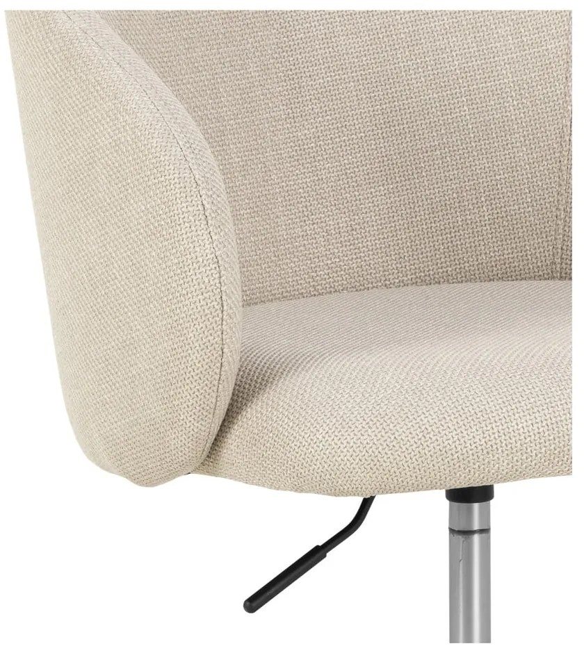 Béžová kancelárska stolička Eleanor – Actona