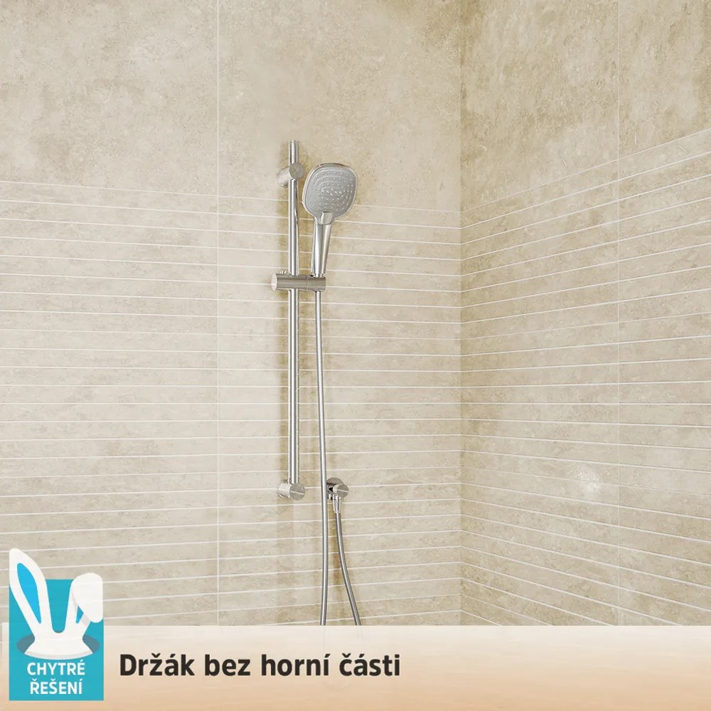 Mereo Mereo, Posuvný držiak sprchy s horným držiakom, MER-CB910F