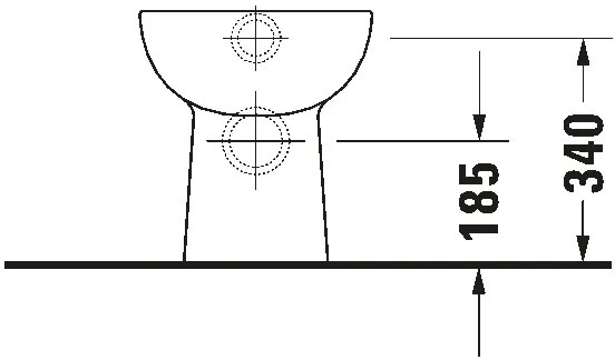 Duravit 21150900002 - Podlahové WC D-CODE keramika/lesklá biela