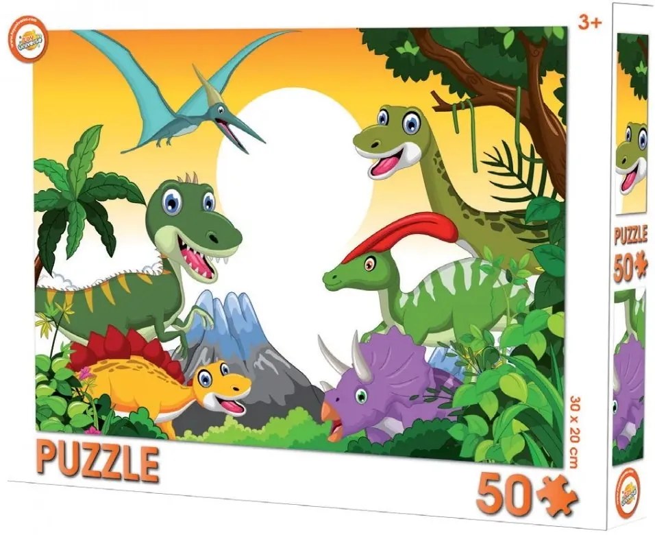 Puzzle Pravek - 50 dielikov