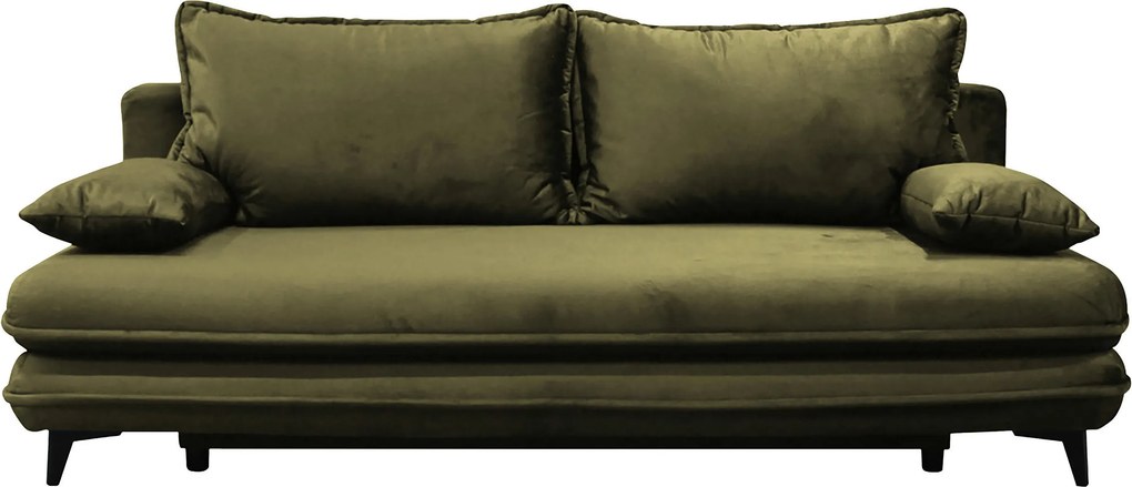 XXXLutz ROZKLADACIA POHOVKA, textil, tmavozelená MID.YOU - Sedačky - 001574004604