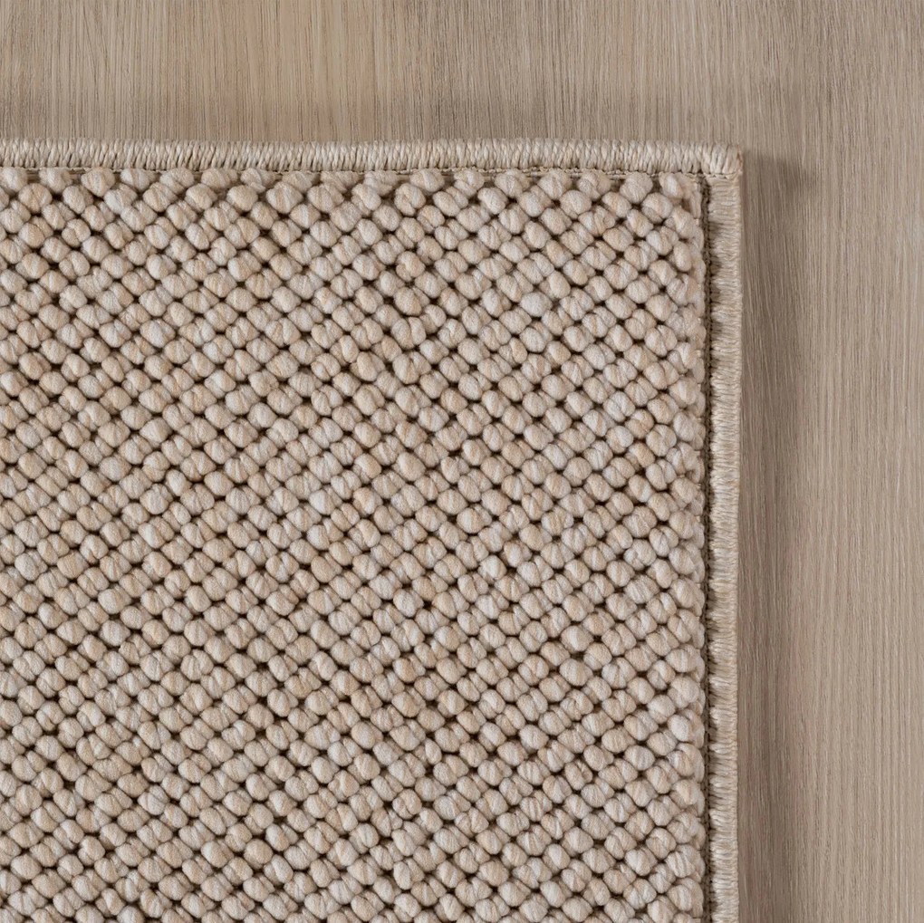 Ayyildiz, Koberec behúň Helix 2200 beige, 80x250, béžová, chodba / predsieň