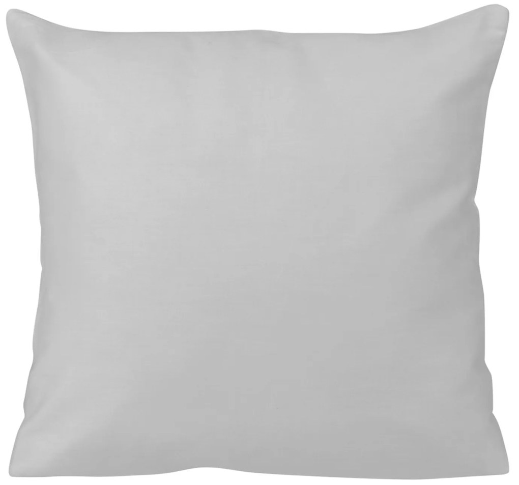 SATÉNOVÁ OBLIEČKA NA VANKÚŠ 024 SVETLO 40X40 CM SIVÁ