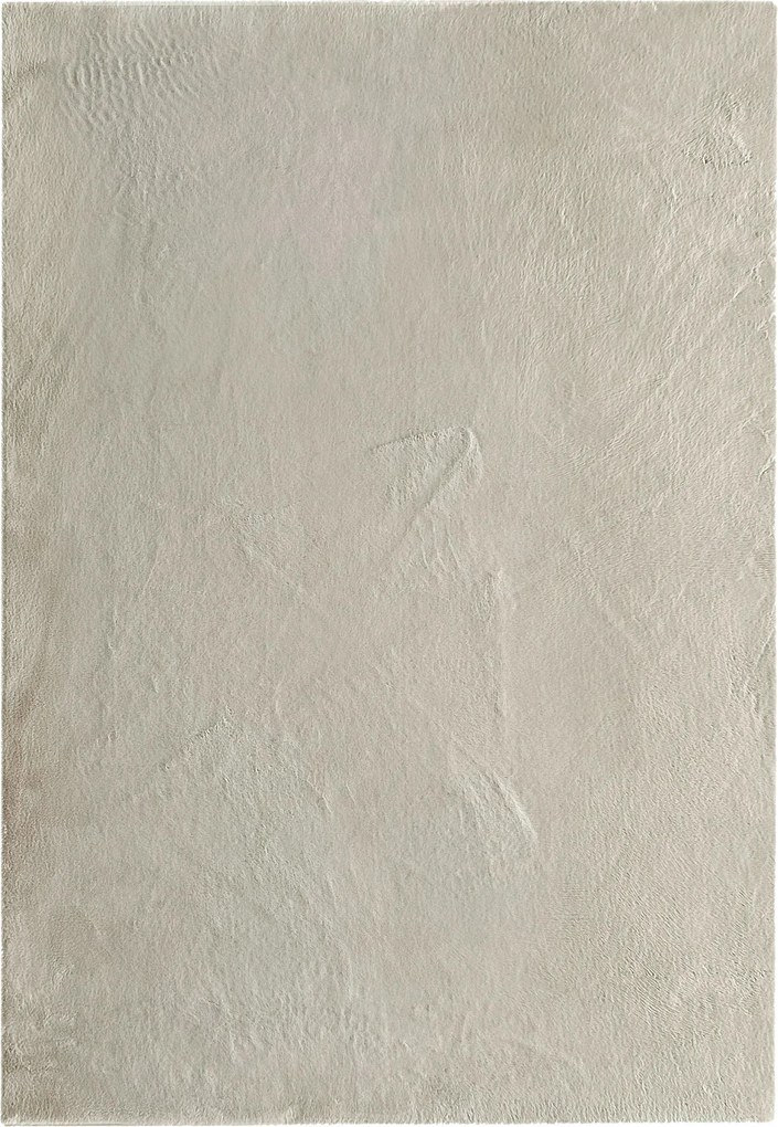 XXXLutz KOŽUŠINOVÝ KOBEREC, 120/160 cm, biela Boxxx - Koberce - 007324008502