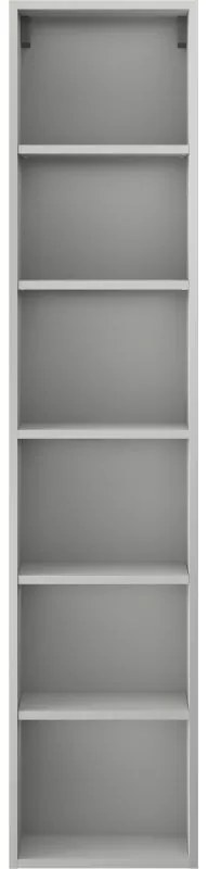 Mexen Box-A, vysoká kúpeľňová skrinka 35x44,2x160 cm, sivá matná, 91AX1-1600-300-1-62