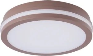 Brilagi - LED vonkajšie svietidlo so senzorom BENE LED/24W/230V pr. 26 cm hnedé IP54