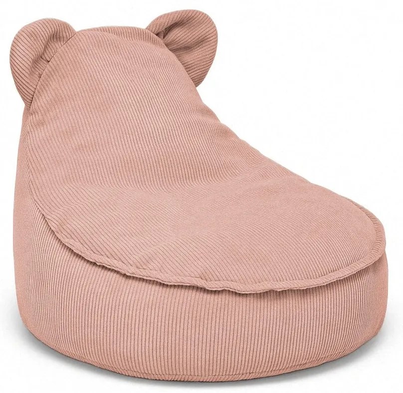 MeowBaby® sedací vak s uškami Slimcord, brick