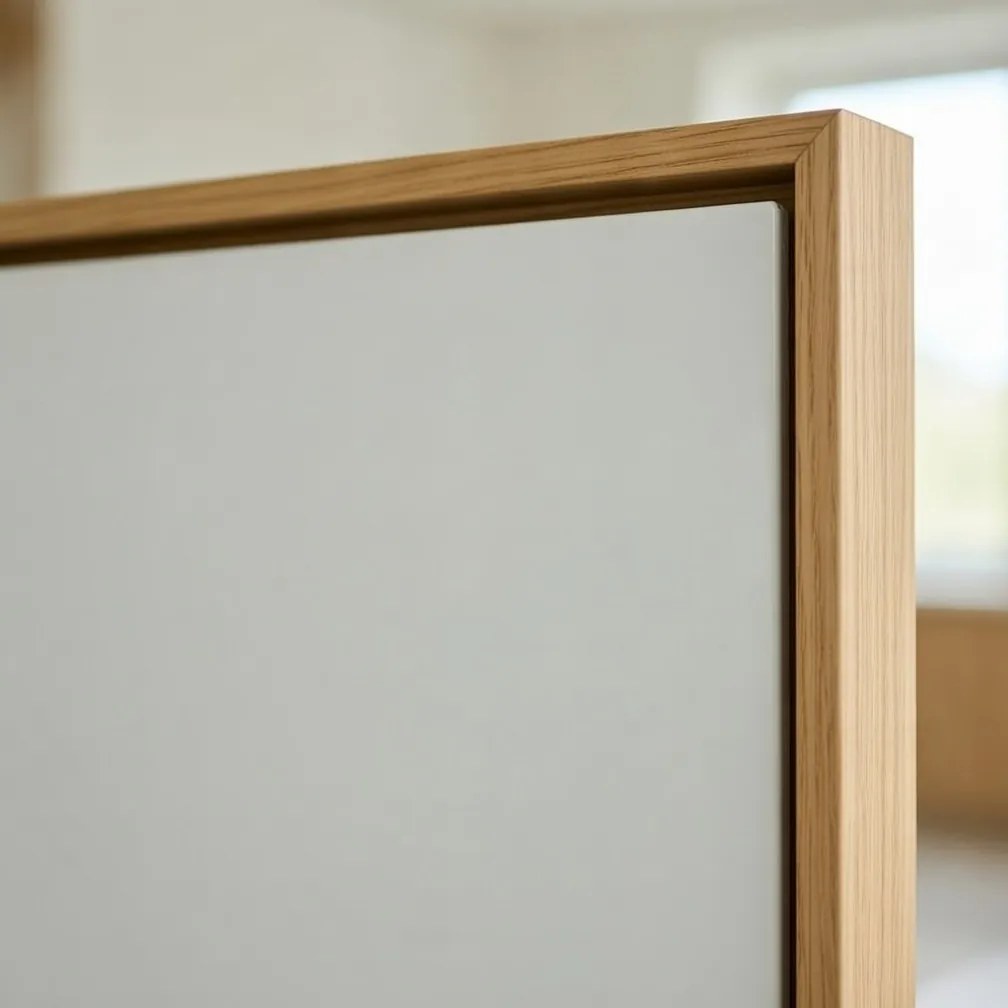 Toptabule.sk  Magnetická tabuľa AirBoard Premium Svetlosivá 70x70 cm