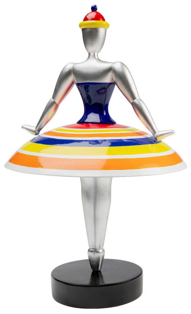 Primaballerina II dekorácia viacfarebná 35 cm