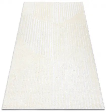 Moderný koberec MODE 8589 geometrická krémová Veľkosť: 160x220 cm
