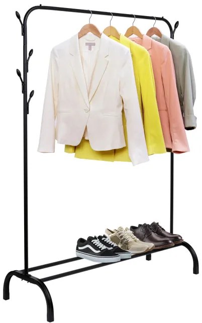 Vešiakový stojan FELIKS Loft čierny