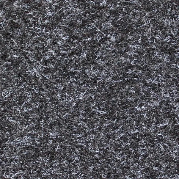 Metrážny koberec Lindau 50 čierny, záťažový, na mieru, šíře 4m, šedá, resine, kancelária, Den Braven